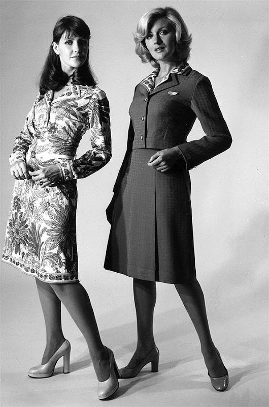 A Retrospective On 50 Years Of Flight Attendant Fashion