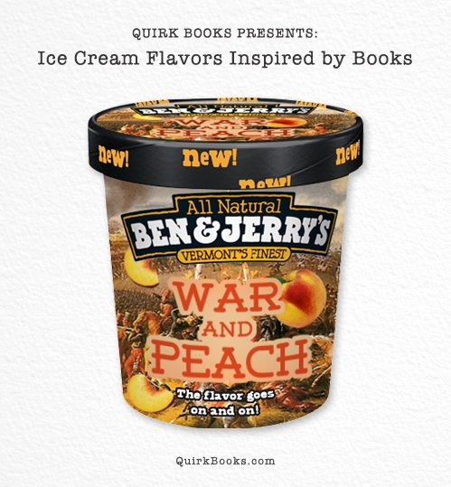 Mock Ben & Jerry’s Ice Cream Flavors Based on Well-Known Books