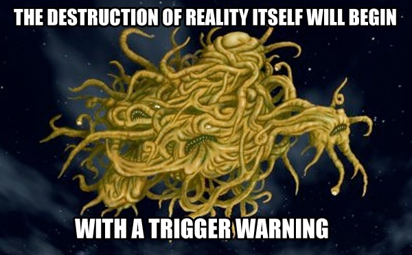 Feminist Yog-Sothoth Meme Sees All, Would Appreciate A Trigger Warning