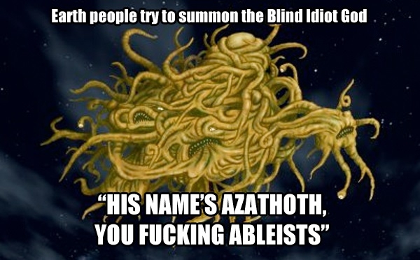 Feminist Yog-Sothoth Meme Sees All, Would Appreciate A Trigger Warning