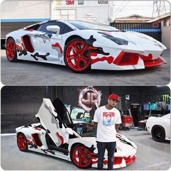 Chris Brown’s Radically Customised Lamborghini Aventador 