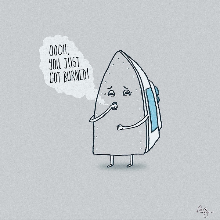 Quirky Illustrations with Funny Messages 