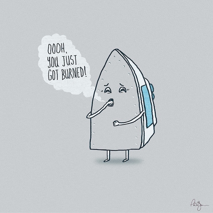 Quirky Illustrations with Funny Messages 