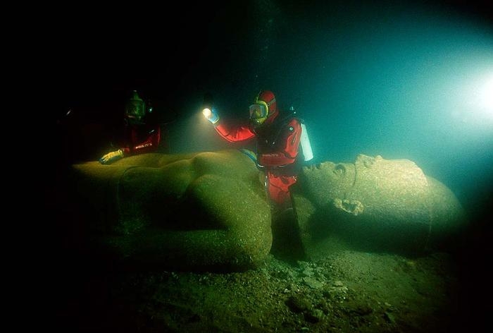 Lost Egyptian City Discovered Beneath The Sea After 1,200 Years 