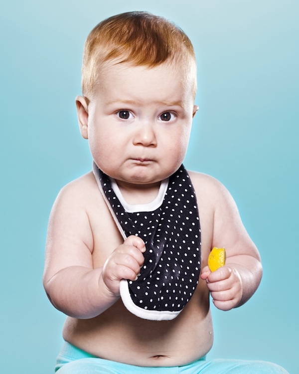 Adorable Series of Babies Sucking on Lemons for the Very First Time
