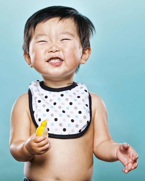 Adorable Series of Babies Sucking on Lemons for the Very First Time
