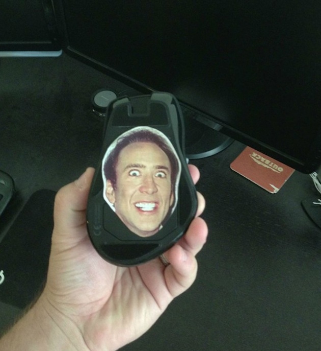 Guy Housesitting For Friend Pranks Him With Nicholas Cage Photos