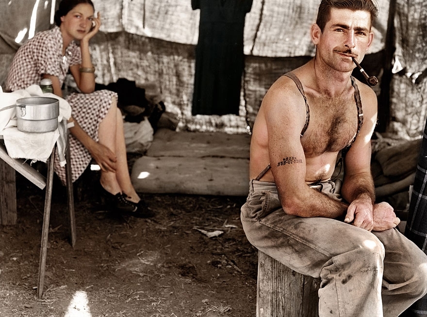 20 Historic Black and White Pictures Restored in Color