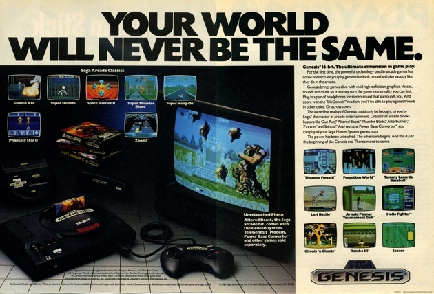 15 Greatest Sega Genesis Ads