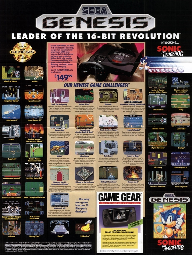 15 Greatest Sega Genesis Ads 