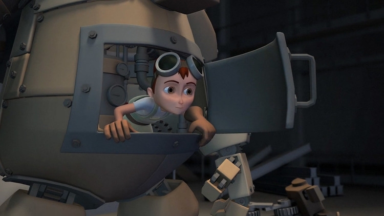 Charming Animated Short About a Girl and Her Robot 