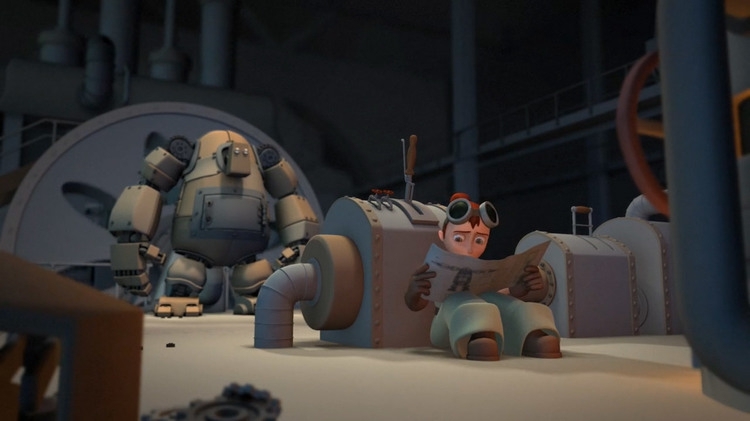Charming Animated Short About a Girl and Her Robot 