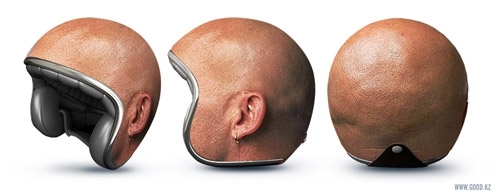 Incredible Creative motorcycle helmets