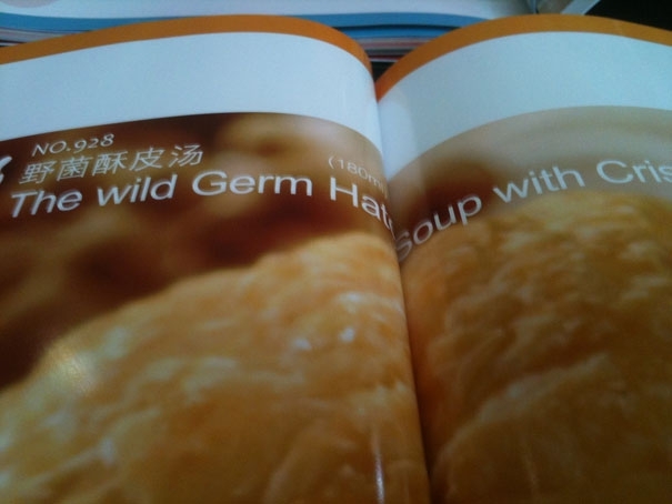 The Wild Germ Hates Soup