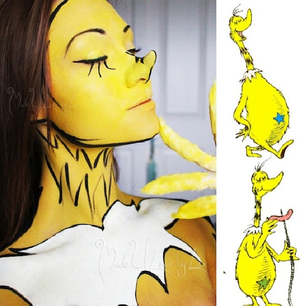 Dr. Seuss Body Art 