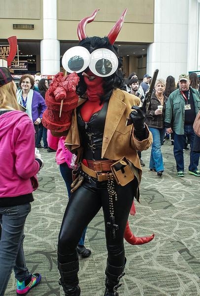 Cosplay Improved With Giant Googly Eyes
