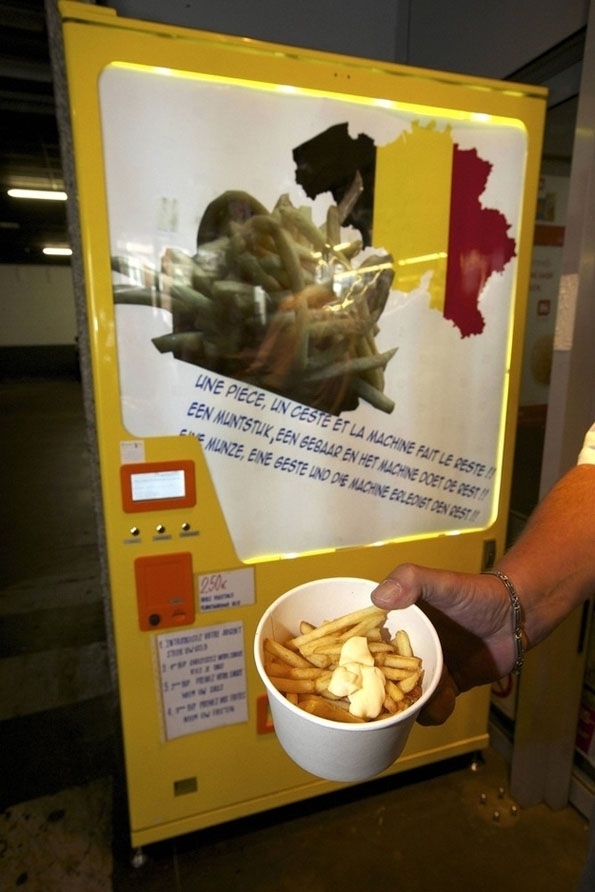 French Fry Vending Machine 
