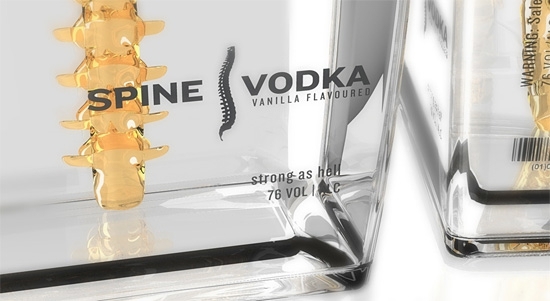 Spine Vodka: Awesome Concept