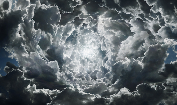 Hyperrealistic Turbulent Skies Reveal the Power of Nature