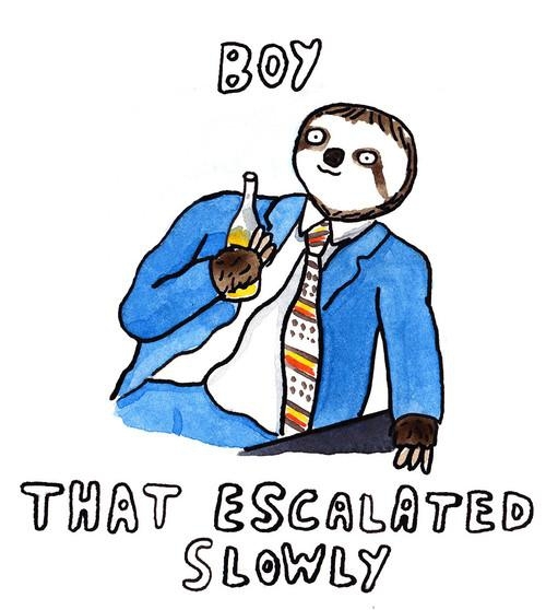 Celebrities as Sloths 