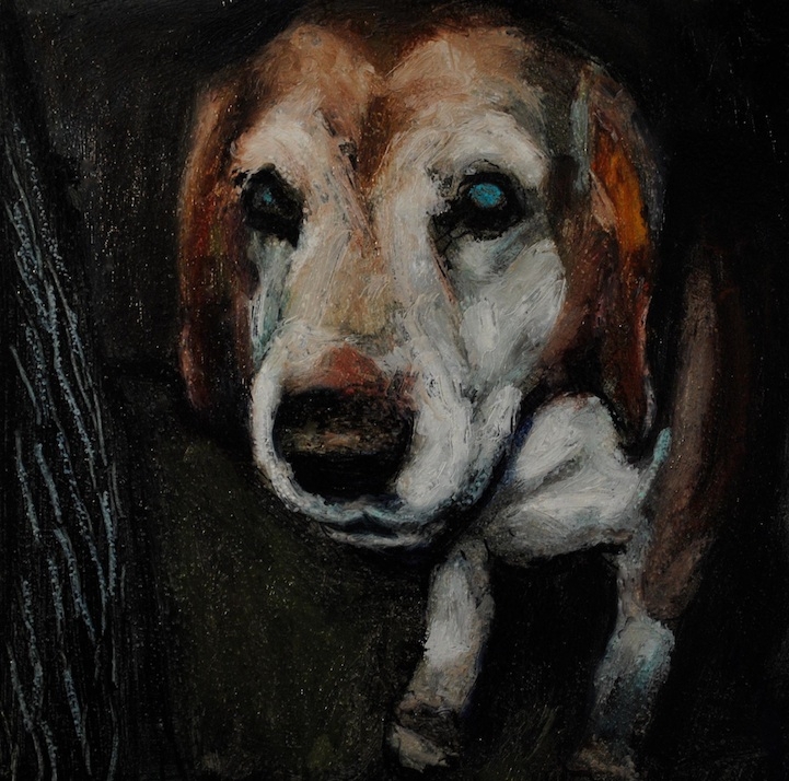 Heartbreaking Paintings of Deceased Shelter Dogs