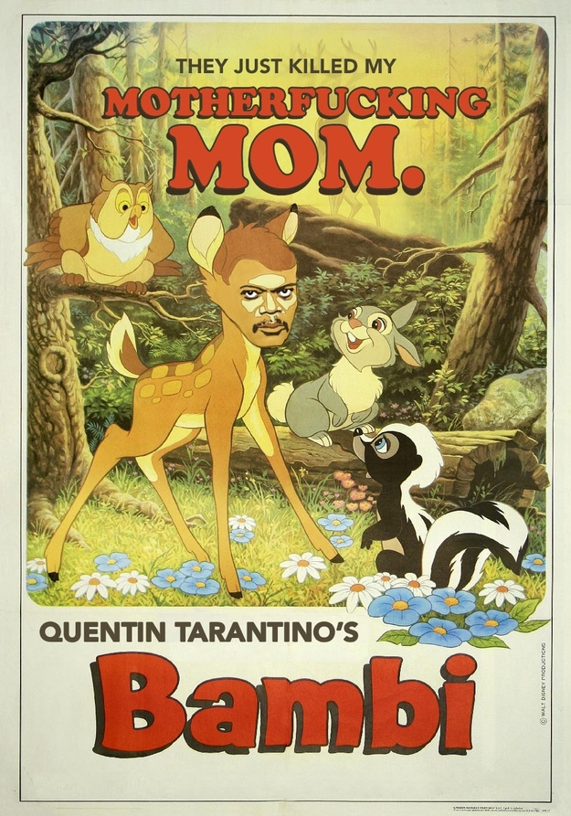 What If Quentin Tarantino Wrote Disney Movies for Samuel L. Jackson?