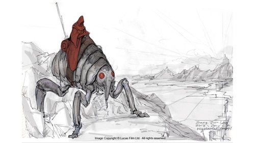 Awesome STAR WARS: EPISODE III Concept Art Collection 