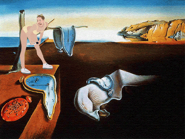 Miley Cyrus Twerking On Famous Paintings