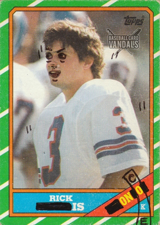 The Baseball Card Vandals Made Football Cards For The NFL Season