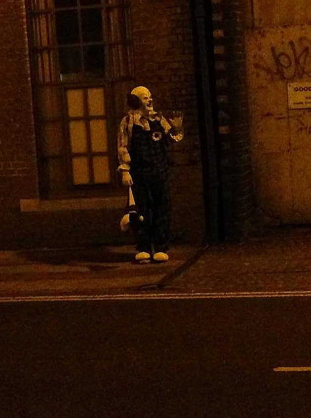 Scary Clown Mysteriously Pops Up to Terrorize Northampton