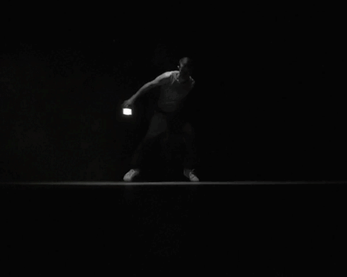 Phenomenal Footage Of Dancer Battling With Light 