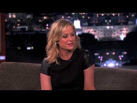 Watch Amy Poehler Impersonate Her Son Saying Spicy Salsa For Kimmel 