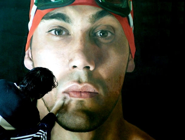 These Giant Hyperrealistic Paintings Will Absolutely Floor You