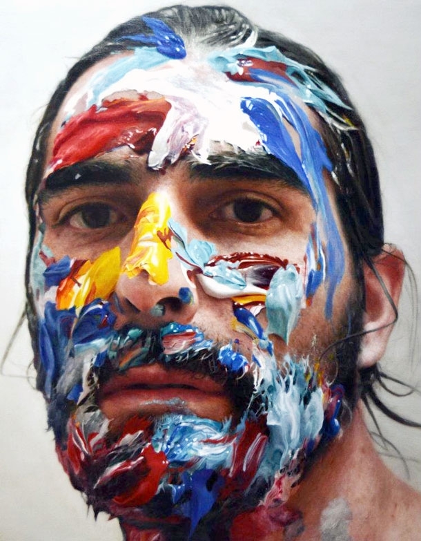 These Giant Hyperrealistic Paintings Will Absolutely Floor You