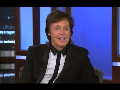 Paul McCartney Pays a Visit to Jimmy Kimmel 
