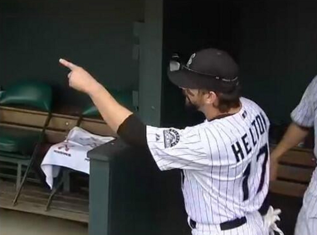 A Rockies Fan Showed Todd Helton A Painting Of Him As A Centaur