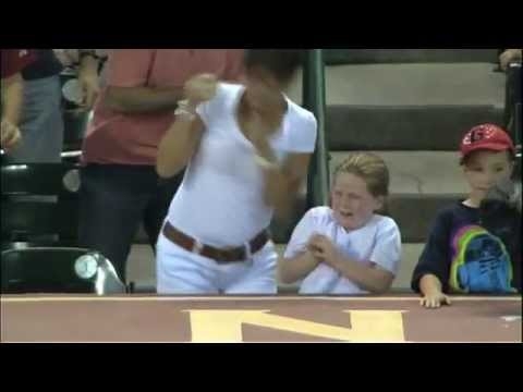 Cold-Hearted Woman Steals Baseball From Little Girl 