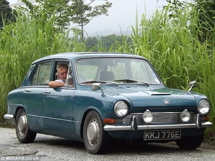 17,000 miles in classic Triumph bought for £500 on eBay  
