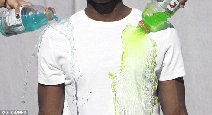 The T-shirt that's IMPOSSIBLE to stain