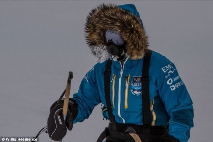 Trip to the South Pole by 19-year-old Parker Liautaud