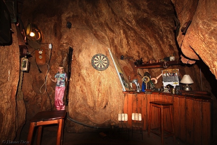 6,000-Year-Old Hollowed Out Tree is a Bar Inside