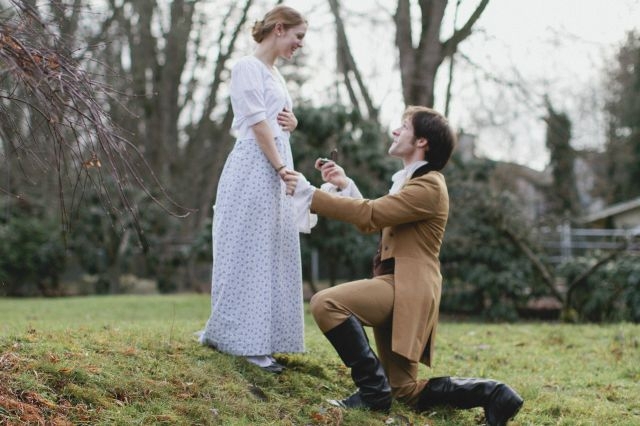 Engagement in style of Pride and prejudice