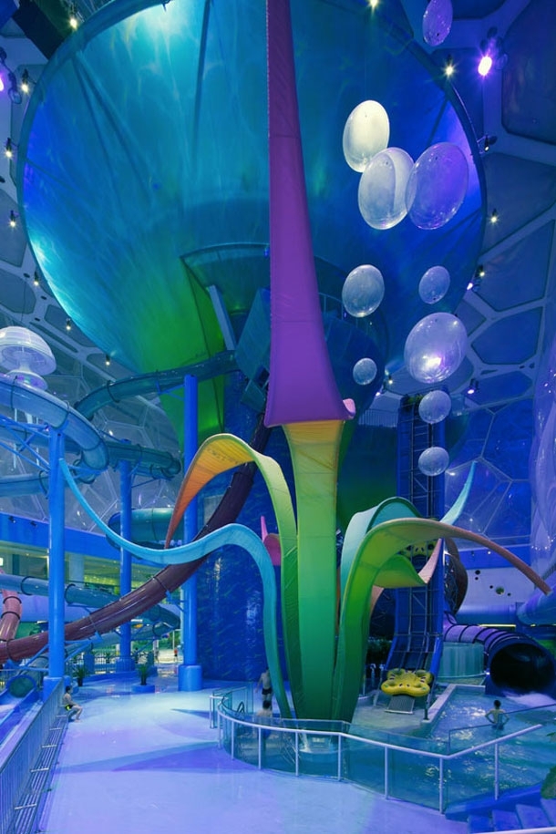 Olympic Venue Transformed Into A Magical Waterpark