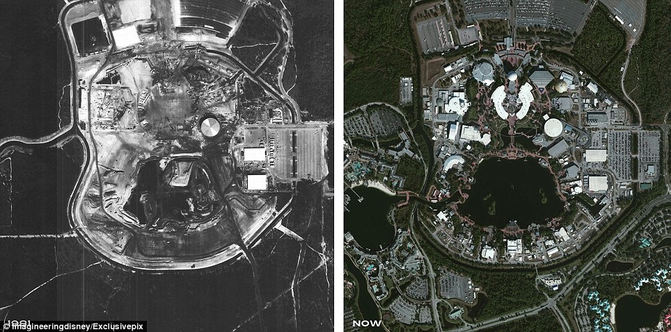 Disneyland: now and then 