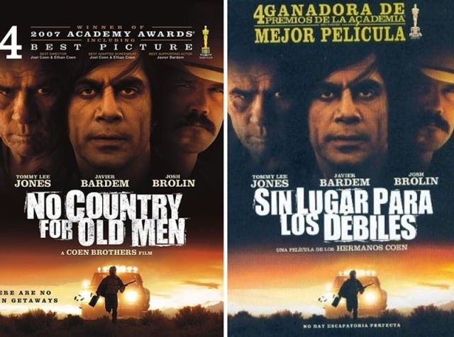 Movie title translations in some countries