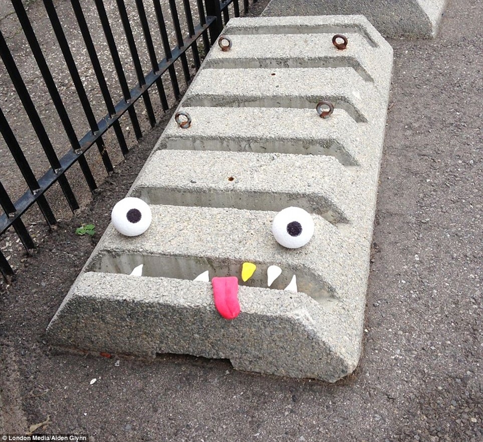 Canadian artist created monsters on the streets of Toronto