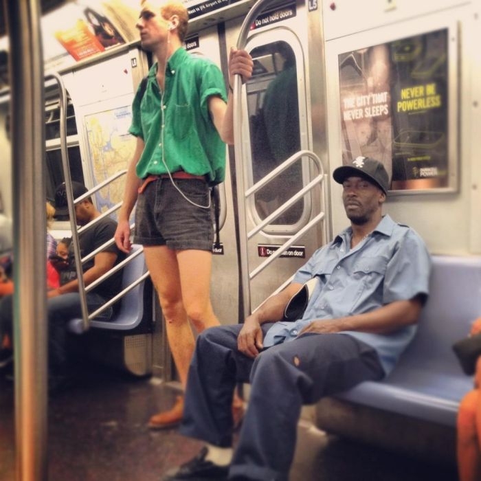 Fashion in subway