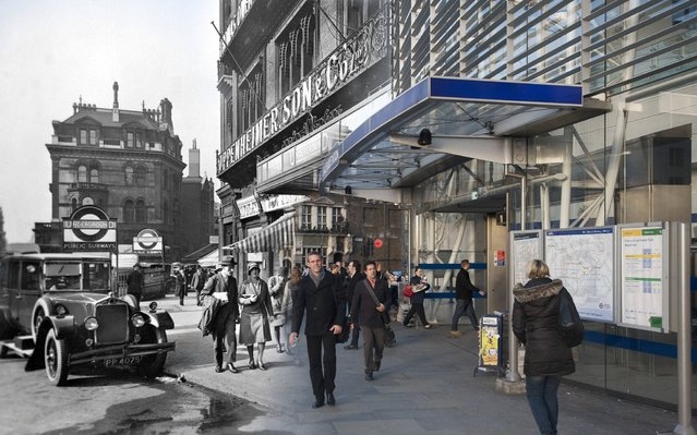 London Then and Now in Streetmuseum App