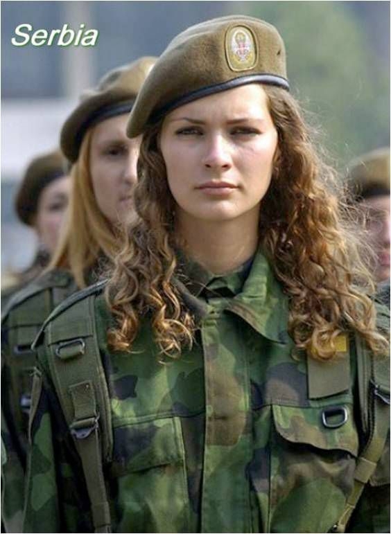 Army Girls from different countries