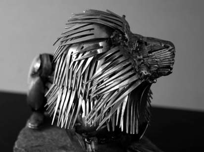 These Animal Sculptures Made Entirely Out Of Cutlery Will Amaze You